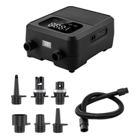 Pompa Udara Elektrik Portabel SUP Micro Mini 20PSI dengan Layar Sentuh, Kompresor Udara Nirkabel untuk Papan SUP, Pompa Tenda