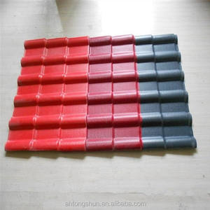 Hitze beständiger bunter PVC-Harz dachziegel Vier schicht iger Dachziegel Telha De Teja Resina PVC ASA - Product Image 1