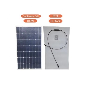 Panneaux solaires flexibles portables <span class=keywords><strong>SunPower</strong></span> 100W 33V, livraison rapide en 24h pour applications marines, voitures et <span class=keywords><strong>camping</strong></span> - Product Image 2