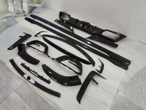 Kit de Carrocería de Fibra de Carbono para Mercedes Benz Clase S W223 <span class=keywords><strong>Maybach</strong></span> S480 580 <span class=keywords><strong>680</strong></span>, Estilo MSY, Alerón Delantero, Faldones Laterales - Product Image 4