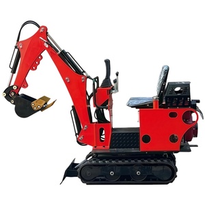 Koop motore Mini escavatore 0.8Ton 800Kg a basso prezzo fattoria Mini Bagger piccole cingoli cingoli scavatore PLC KYB cilindro idraulico - Product Image 1