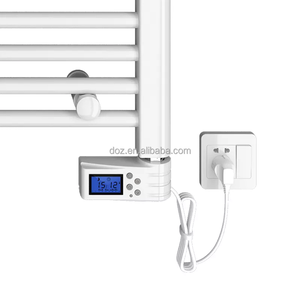 Chauffe-serviettes électrique moderne certifié Smart Home CE ETL NF RoHS, sèche-linge pour hôtels, montage mural en rack - Product Image 5