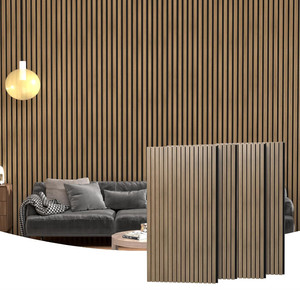 Bán buôn phong cách cách âm tấm đá phiến Acoustic tấm gỗ cho tường và trần nhà - Product Image 1