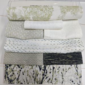 Tessuto per tappezzeria in ciniglia jacquard testurizzato 425gsm, misto cotone, pesante, largo 110 pollici, venduto <span class=keywords><strong>a</strong></span> metro per divani, <span class=keywords><strong>tende</strong></span> e cuscini - Product Image 1