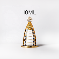 Flacon de parfum unisexe de luxe, style vintage et antique, 10 ml, huile parfumée en spray, inspiré de Dubaï et de l'Arabie, pour hommes et femmes
