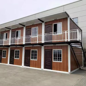 <span class=keywords><strong>Contenedor</strong></span> <span class=keywords><strong>de</strong></span> Vivienda Exterior Personalizado, Prefabricado, <span class=keywords><strong>de</strong></span> Panel Sándwich, Casa <span class=keywords><strong>de</strong></span> Acero <span class=keywords><strong>de</strong></span> Color, Oficina Móvil para Vivienda Urbana - Product Image 1