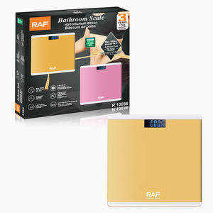 RAF 고품질 R.10036 핫 세일 네 가지 색상 혼합 세트 180KG 디지털 체중계 여성용 개인 욕실용 - Product Image 3