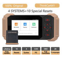 Think Scan 641 Auto-Diagnosegerät OBD2 Scan Vollautomatischer ABS SRS Motor-Tester Universelles Fehlerdiagnose-Instrument für Alle Fahrzeuge