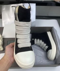 Zapatillas Clásicas Owens de Caña Alta, Botas Casuales con Suela de Skateboard, Botas Vaqueras para Hombre con Parte Superior de PU y Suela de EVA - Product Image 1