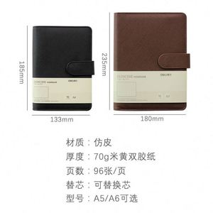 New Original Wholesale A5 Hardcover PU Leather Business Organizer/<b>Planner</b> Notebook Custom Logo 100 Sheets Gift Stationery Office - Product Image 2
