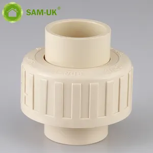 Sales of the factory in the season standard plastic cpvc yellow pipe fitting union pipe fitting joint