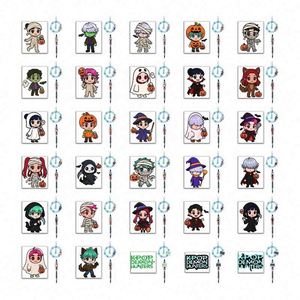 Cuentas Decorativas de Halloween con Diseño de <span class=keywords><strong>Vampiro</strong></span>, Hombre Lobo y Fantasma para Pulseras, Bolígrafos y Llaveros, Ideales para Regalos de Navidad - Product Image 6