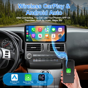 NaviHua Nouveau autoradio Android 12,3 pouces pour Infiniti FX35 FX45 2003-2006 Lecteur multimédia à écran tactile avec navigation CarPlay - Product Image 5