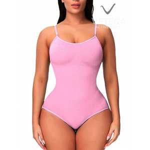 Faja Top Modeladora con Control de Abdomen Material Elástico Color Rosa Lavado a Mano - Product Image 3