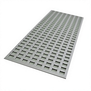 Tôles perforées haute résistance direct usine, panneaux en acier galvanisé résistants aux intempéries pour l'ingénierie extérieure / écrans de protection - Product Image 1