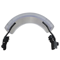 Visière tactique transparente PE Safe, visière balistique pour casque tactique FAST Mich, visière balistique de protection haute résistance IIIA