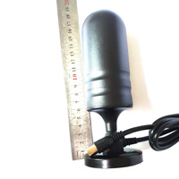 Antena de TV para Interiores de Portugal con Base Magnética, Construcción Metálica, Frecuencia VHF/UHF, Todos los Canales Gratuitos, Multibanda Vertical de 4 Bandas, Ganancia de 5dbi