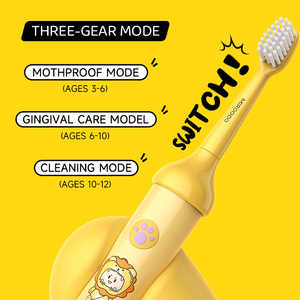 MIROOOO-Cepillo de dientes eléctrico a granel pequeño para niños, recargable, impermeable - Product Image 5
