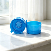 Bouchon intelligent de haute qualité 55 mm pour bidon d'eau, conforme FDA, non-rechargeable, anti-déversement, 100 % PE neuf pour fontaine à eau, OEM