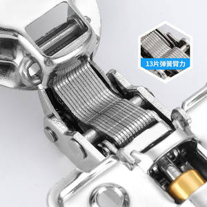 Bisagras para Gabinetes de Acero Inoxidable, Capacidad de Carga de 30 kg, Resistentes, para Puertas de Madera y Vidrio - Product Image 1