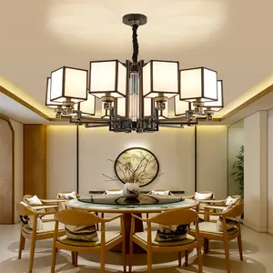 Новый бамбуковый тканый абажур в китайском стиле для сада, ресторана, отеля, спальни, современная люстра-фонарик в японском стиле