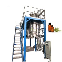 Machine multifonctionnelle SS304 d'extraction d'huile essentielle de romarin, de girofle, de lilas et de thym sur mesure