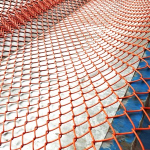 Ampliamente utilizado Baloncesto Fútbol Tenis Bádminton Cancha Escuela Deportes Parque infantil Valla de red de alambre de enlace de cadena de alta resistencia - Product Image 6