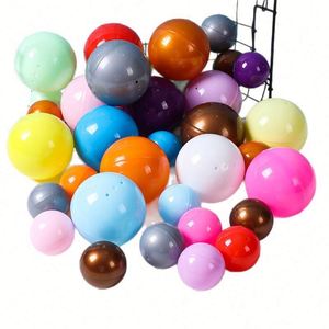 Factory Wholesale 28Mm 32Mm <b>Bath</b> Toy Toys Transparent Shells Machine Special Colorful Capsule Balls - Product Image 5