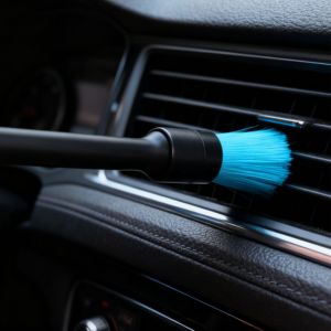 Accesorio Esencial para el Cuidado del Automóvil, Cepillo para Ruedas de Plástico Azul con un Agarre Cómodo, Facilita la Limpieza Diaria - Product Image 5