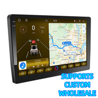 Radio para Auto de 10 Pulgadas con Montaje en el Tablero, 2K, Android 13, DSP, GPS, Amplificador, Reproductor de Video MP4/YouTube/MP5, Cámara de Reversa, 1 Año de Garantía