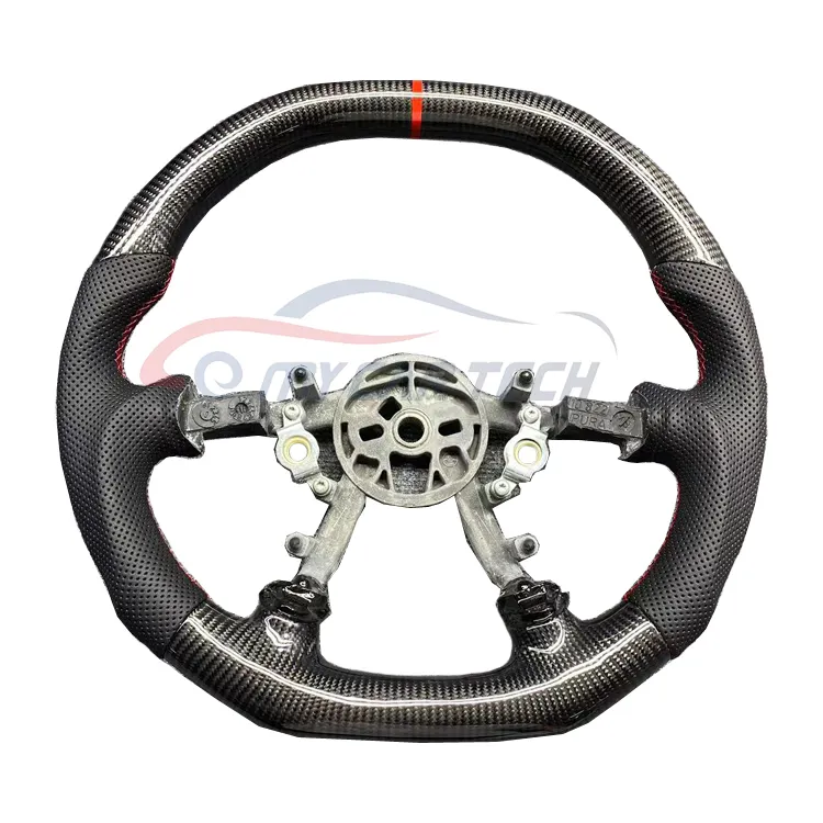 For Chevrolet Corvette C5 Carbon Fiber Leather Steering Wheel Customized Steering Wheel