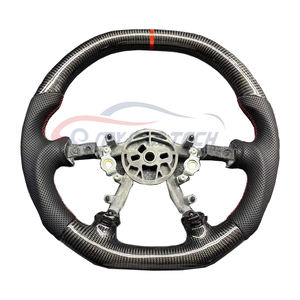 Volante in Pelle e Fibra di Carbonio Personalizzato per Chevrolet <span class=keywords><strong>Corvette</strong></span> C5 1998-2005 - Product Image 1