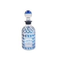 Bouteilles arabes peintes à la main de couleur personnalisée 150 ml Bouteilles en verre avec bouchon en verre Bouteilles de parfum Oud Décanteur Bouteilles d'huile Oud