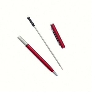 Bolígrafo de Lujo con Logotipo Personalizado, Cuerpo Delgado de Metal Negro, Mecanismo de Giro para Abrir, para Hoteles, Reuniones, Oficinas, Regalos Empresariales, Propósitos Promocionales - Product Image 4