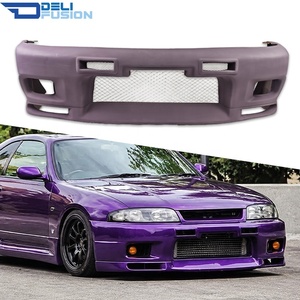 กันชนหน้าไฟเบอร์กลาสทรง GTR สำหรับนิสสัน สกายไลน์ R33 GTST Spec 1 ปี 1993-1998 ชุดแต่งตัวถังรถยนต์ภายนอก - Product Image 1