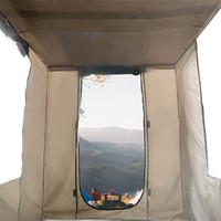 Tente de protection latérale pour voiture en tissu Oxford et alliage d'aluminium, professionnelle, pour le camping hors route, pare-soleil, imperméable et anti-UV