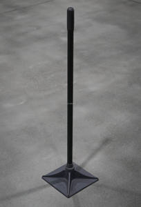 AMF TOOLS Tamper de mano de hierro fundido de acero de alta resistencia para <span class=keywords><strong>asfalto</strong></span>, grava, sello de hormigón, herramienta de paisajismo de jardín - Product Image 4