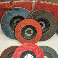 Disco Abrasivo de Cerámica de Alta Calidad, Grano 40 60 80, Disco de Láminas con Respaldo de Fibra de Vidrio, Disco de Lijado de Aleación de Óxido de Aluminio, OEM ODM OBM