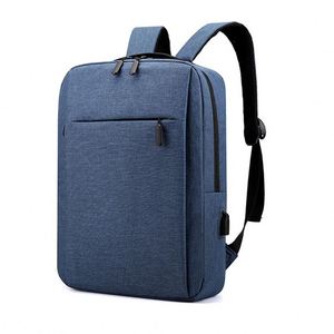 Mochila antirrobo <span class=keywords><strong>de</strong></span> viaje <span class=keywords><strong>de</strong></span> negocios OEM ODM <span class=keywords><strong>de</strong></span> nailon impermeable con USB y cierre <span class=keywords><strong>de</strong></span> cremallera hecha <span class=keywords><strong>de</strong></span> material Oxford reciclado - Product Image 4