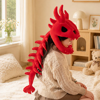 Pluche Dinosaurus Draak Skelet Kostuum Kinderen Halloween Cosplay Verkleedkleding Groothandel Aangepaste OEM Speelgoed 3D Spinosaurus Schedel PP Katoen