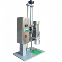 Machine de capsulage semi-automatique de bureau pour bouteilles en plastique, machine de capsulage de bouchons à vis pour bouteilles en métal, verre, plastique et seaux