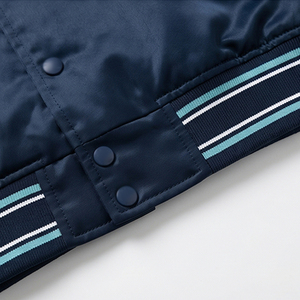 Chaqueta de Satén Ligera y Resistente al Viento para Hombre, Fabricación Personalizada OEM y ODM - Product Image 6