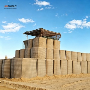 Barrière défensive de qualité industrielle, mur de bastion, maille soudée à haute résistance avec géotextile protecteur pour une barrière sécurisée - Product Image 3
