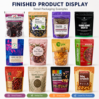 Rundvlees jerky koffiebonen biltong hondenvoer snoep gevriesdroogd fruit hibiscusbloem zakje doypack verpakking verpakkingsmachine