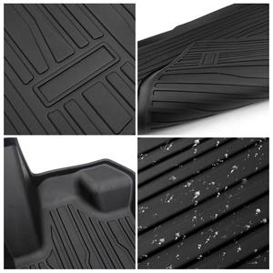 Tapis de sol de voiture antidérapant, intérieur de voiture, imperméable, avec Logo personnalisé, tapis TPE, pour Ford Mustang mache-e - Product Image 5