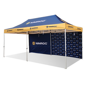 Özel baskı fabrika kaynağı gölgelik gazebo açık olay promosyon iş fuar reklam çadırı ile arka duvar - Product Image 1