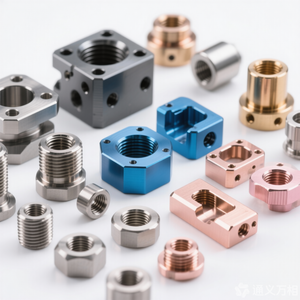 Servicios de Mecanizado CNC Personalizados de Precisión para Prototipos Titani: Piezas de Acero Inoxidable y Latón, Aluminio Anodizado, Brochado y Perforación - Product Image 6