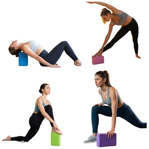 Bloques de Yoga de Espuma EVA de Alta Densidad, Ecológicos, Antideslizantes y Ligeros, Accesorios para Yoga, Pilates y Estiramiento - Product Image 5