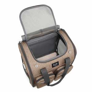 Breathable Mesh Pet <b>Tote</b> <b>Bag</b>, Oxford Cloth Foldable <b>Cat</b> Carrier Airline Approved Travel <b>Bag</b> - Product Image 4