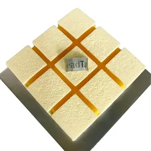 L0032 FDA customized new unique square building block shape mousse cake baking silicone molds